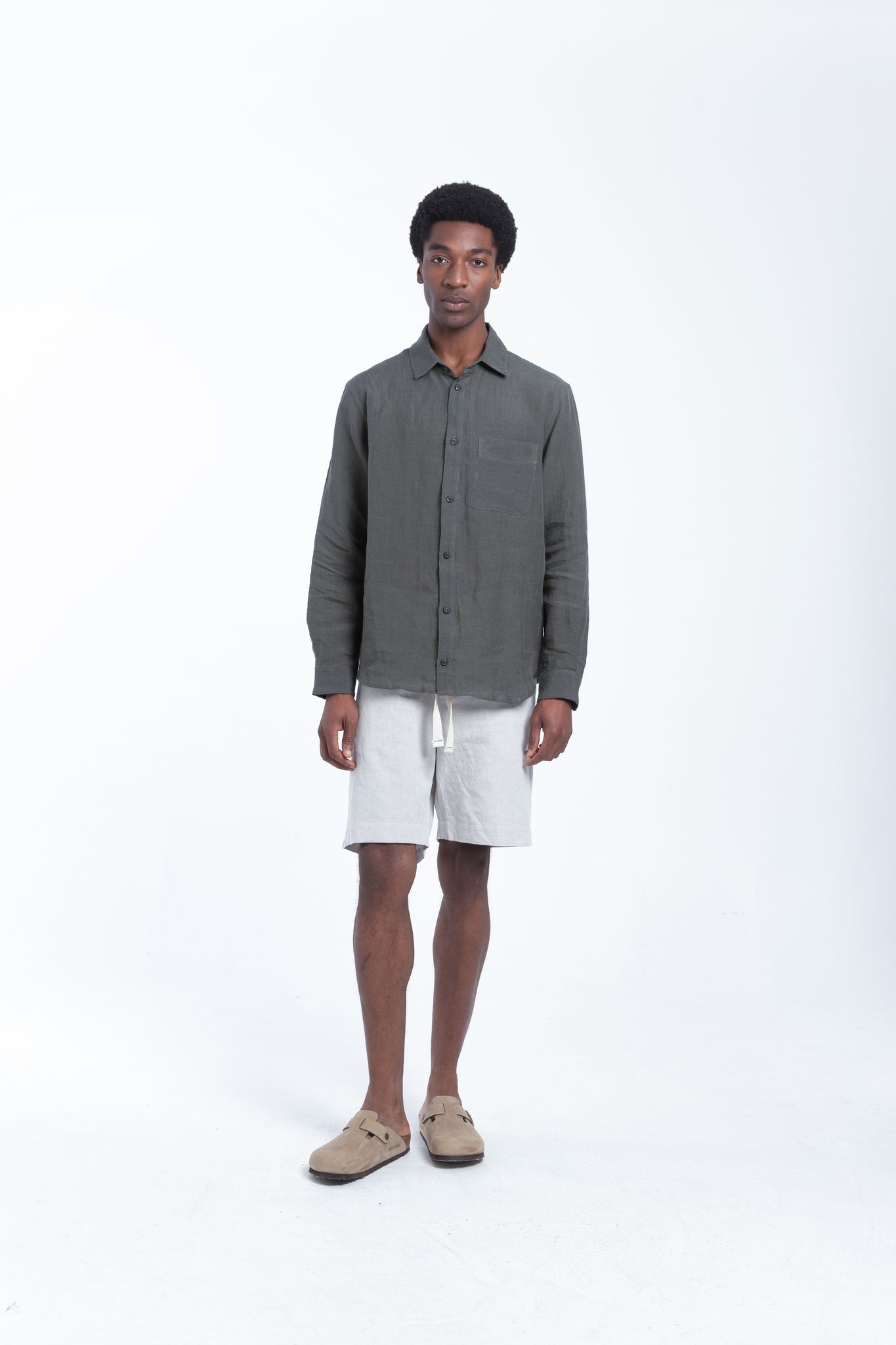 El Huete Linen Shirt