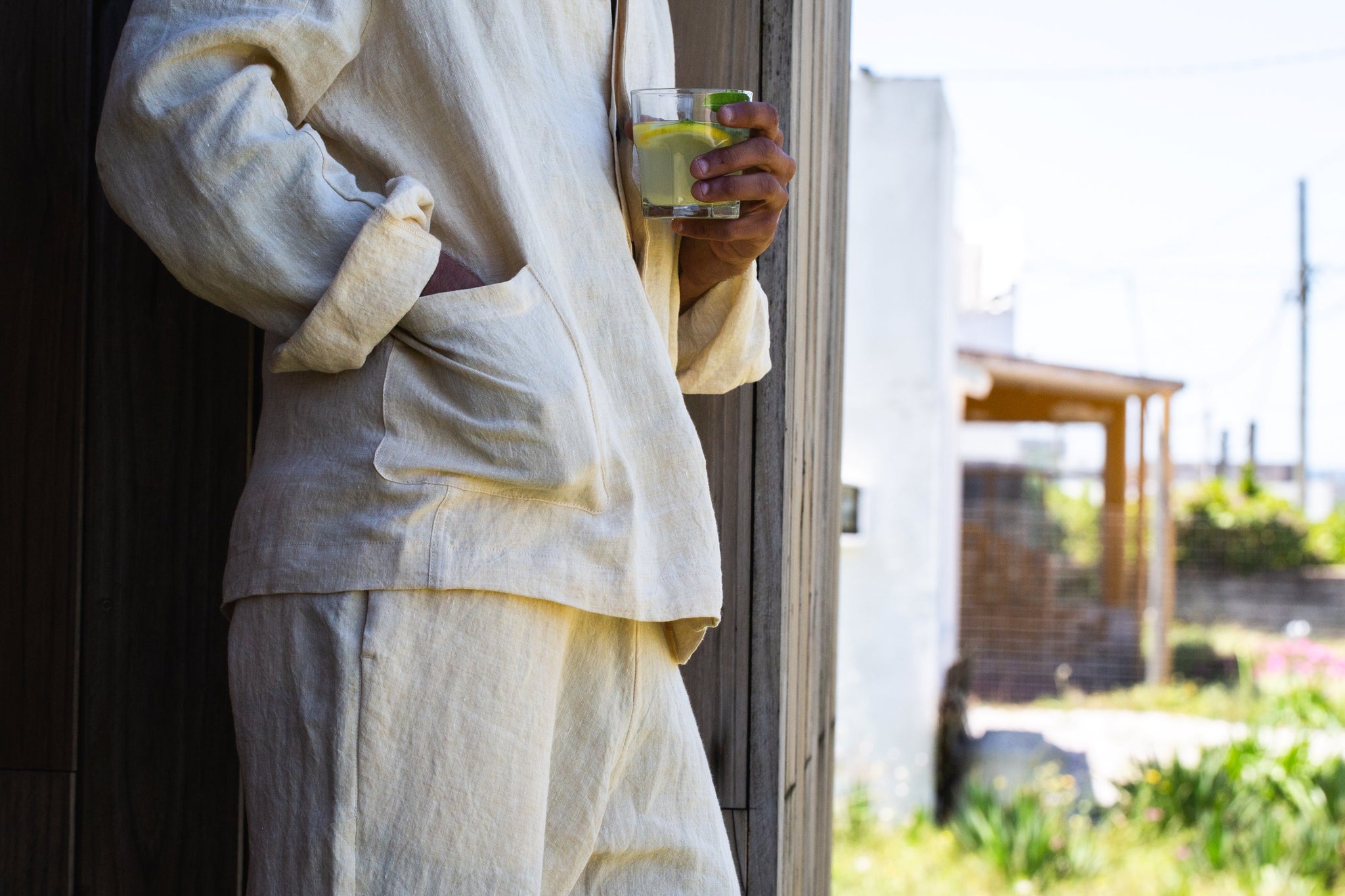 Lucas Linen Jacket